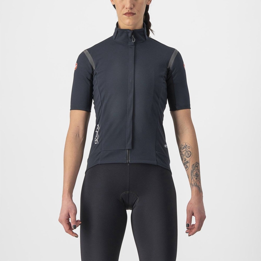 Vestes Castelli GABBA RoS 2 W Femme Noir Noir | KFSEN-6184