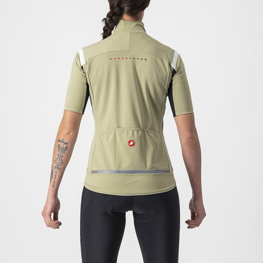 Vestes Castelli GABBA RoS 2 W Femme Vert | JSONM-7241