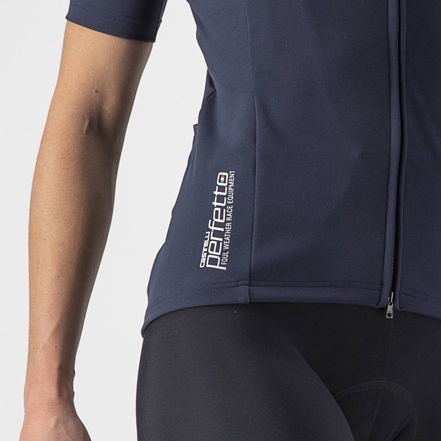 Vestes Castelli PERFETTO RoS 2W WIND Femme Bleu | BEAKJ-1068