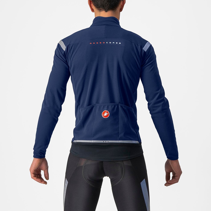 Vestes Castelli PERFETTO RoS 2 Homme Bleu Argent | XRBYC-7823