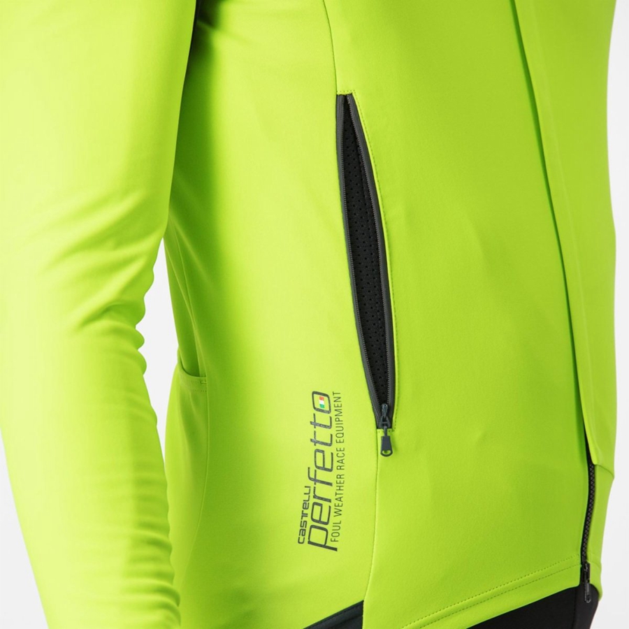 Vestes Castelli PERFETTO RoS 2 Homme Vert Clair Grise Foncé | WZSIY-2834