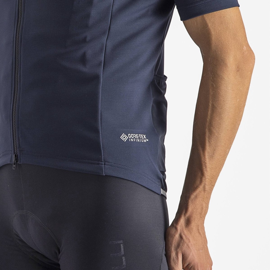 Vestes Castelli PERFETTO RoS 2 WIND Homme Bleu | GPKZU-5120