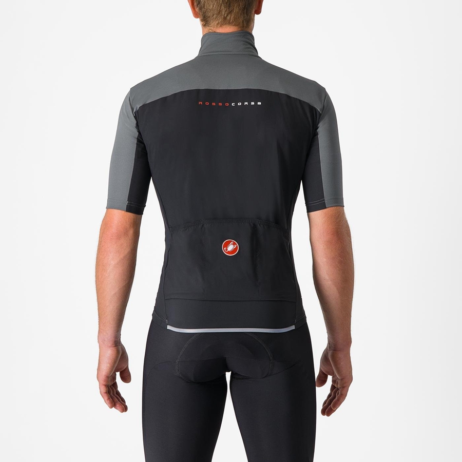 Vestes Castelli PERFETTO RoS 2 WIND Homme Grise | QRVZN-2430