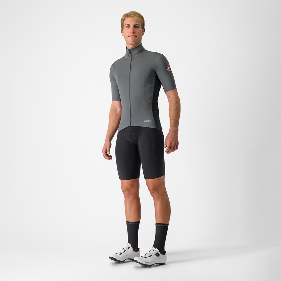 Vestes Castelli PERFETTO RoS 2 WIND Homme Grise | QRVZN-2430