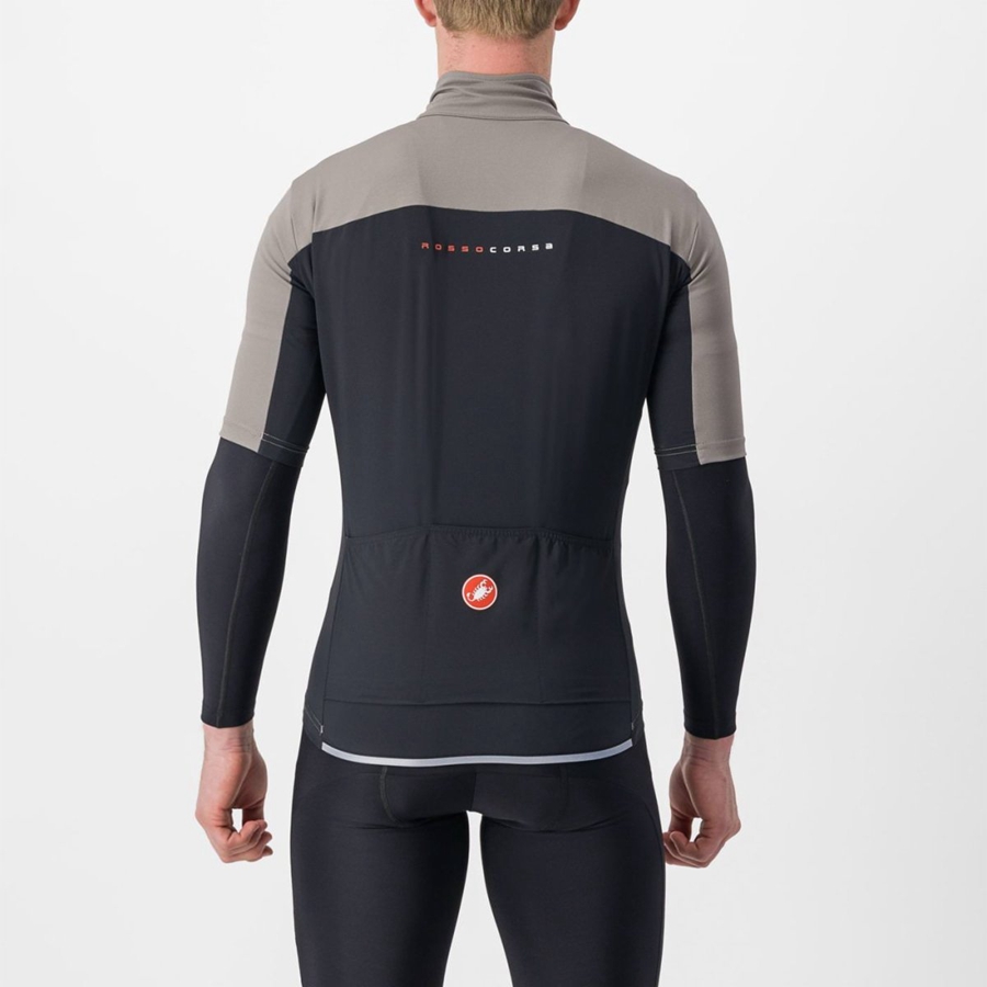 Vestes Castelli PERFETTO RoS 2 WIND Homme Grise | YNKEB-3764