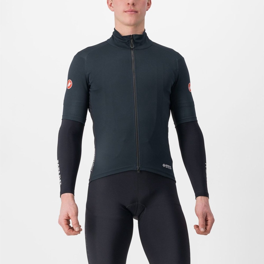 Vestes Castelli PERFETTO RoS 2 WIND Homme Noir | ZFKIS-1708