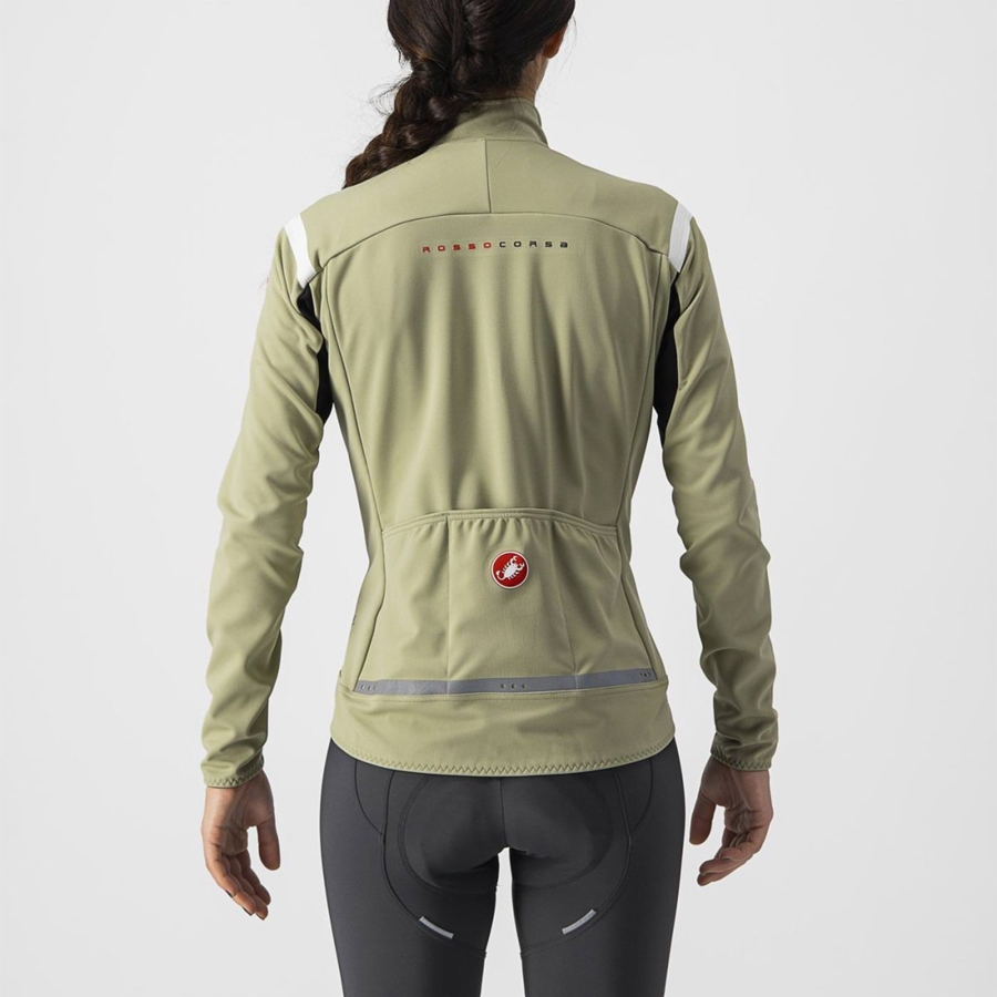 Vestes Castelli PERFETTO RoS 2 W Femme Vert | TXRLJ-9073