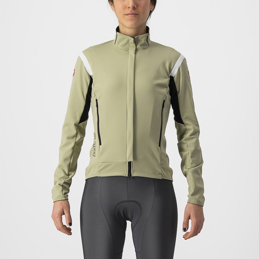 Vestes Castelli PERFETTO RoS 2 W Femme Vert | TXRLJ-9073