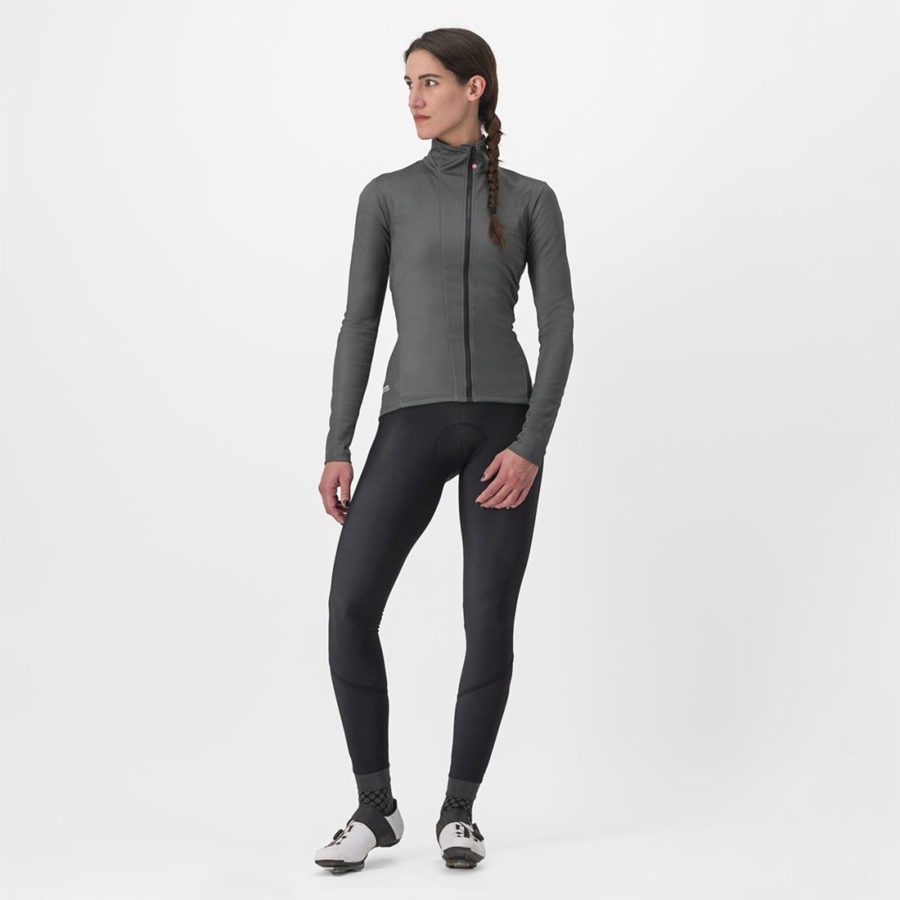 Vestes Castelli TRANSITION 2 W Femme Grise | AEIQP-3624