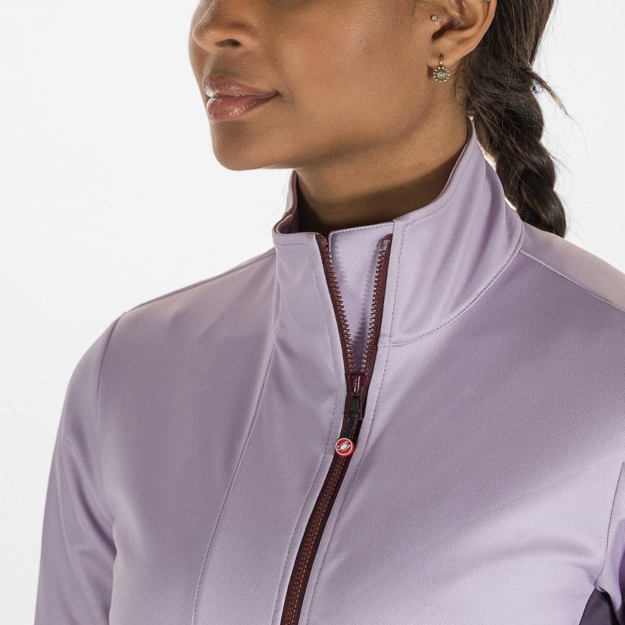 Vestes Castelli TRANSITION 2 W Femme Violette | HWLMX-3468