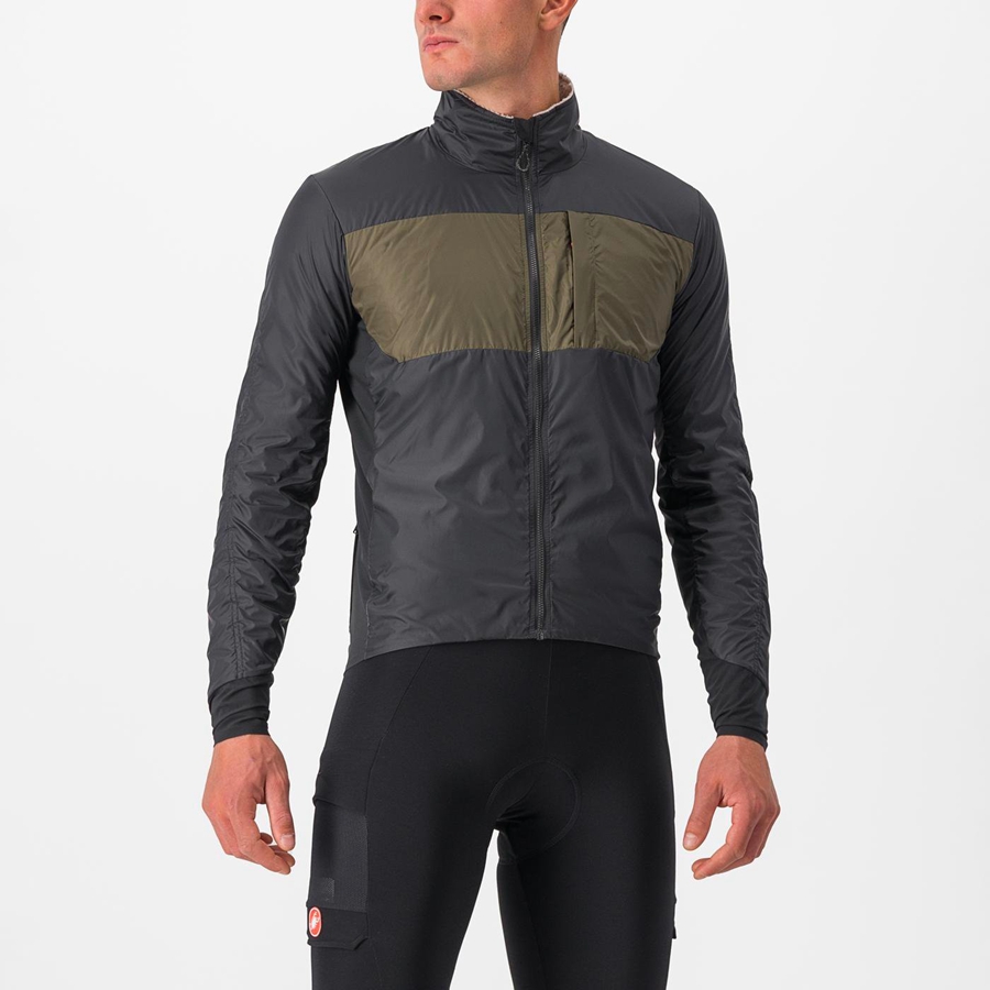 Vestes Castelli UNLIMITED PUFFY Homme Noir | BQRAH-2051