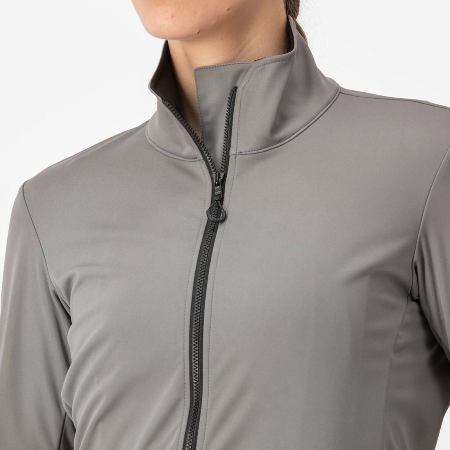 Vestes Castelli VENTO TRAIL Femme Grise | LSQCD-8450