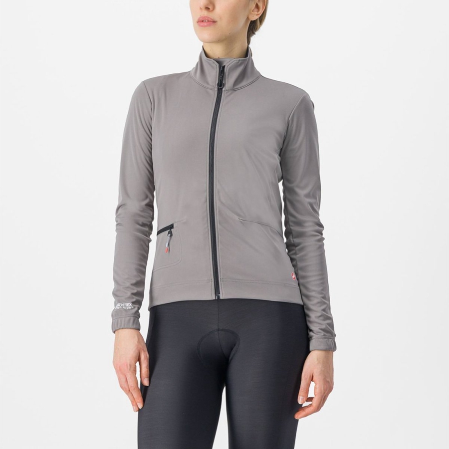 Vestes Castelli VENTO TRAIL Femme Grise | LSQCD-8450