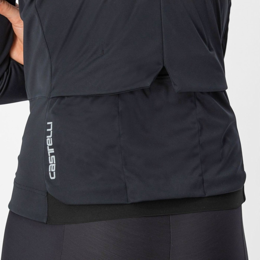 Vestes Castelli VENTO TRAIL Femme Noir | EAMIG-0273