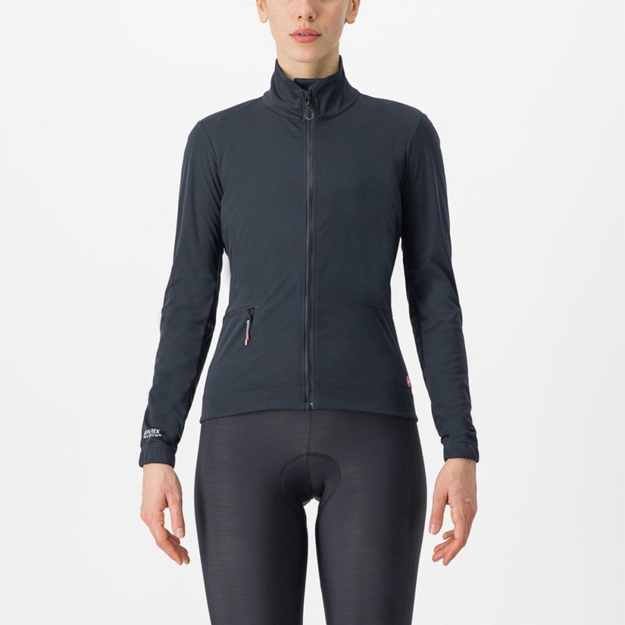 Vestes Castelli VENTO TRAIL Femme Noir | EAMIG-0273